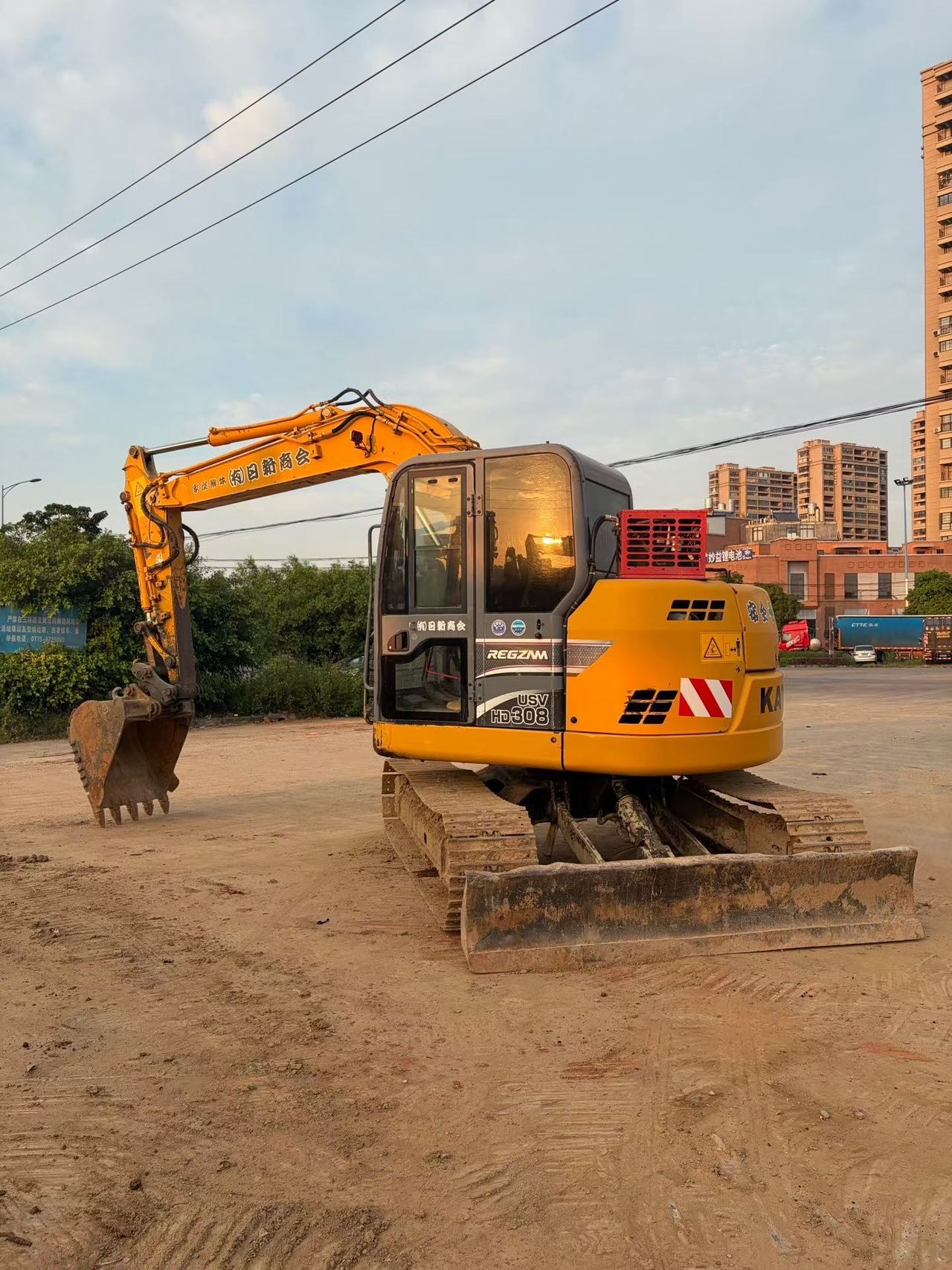 Buy Kato 308US Used Excavator / 7