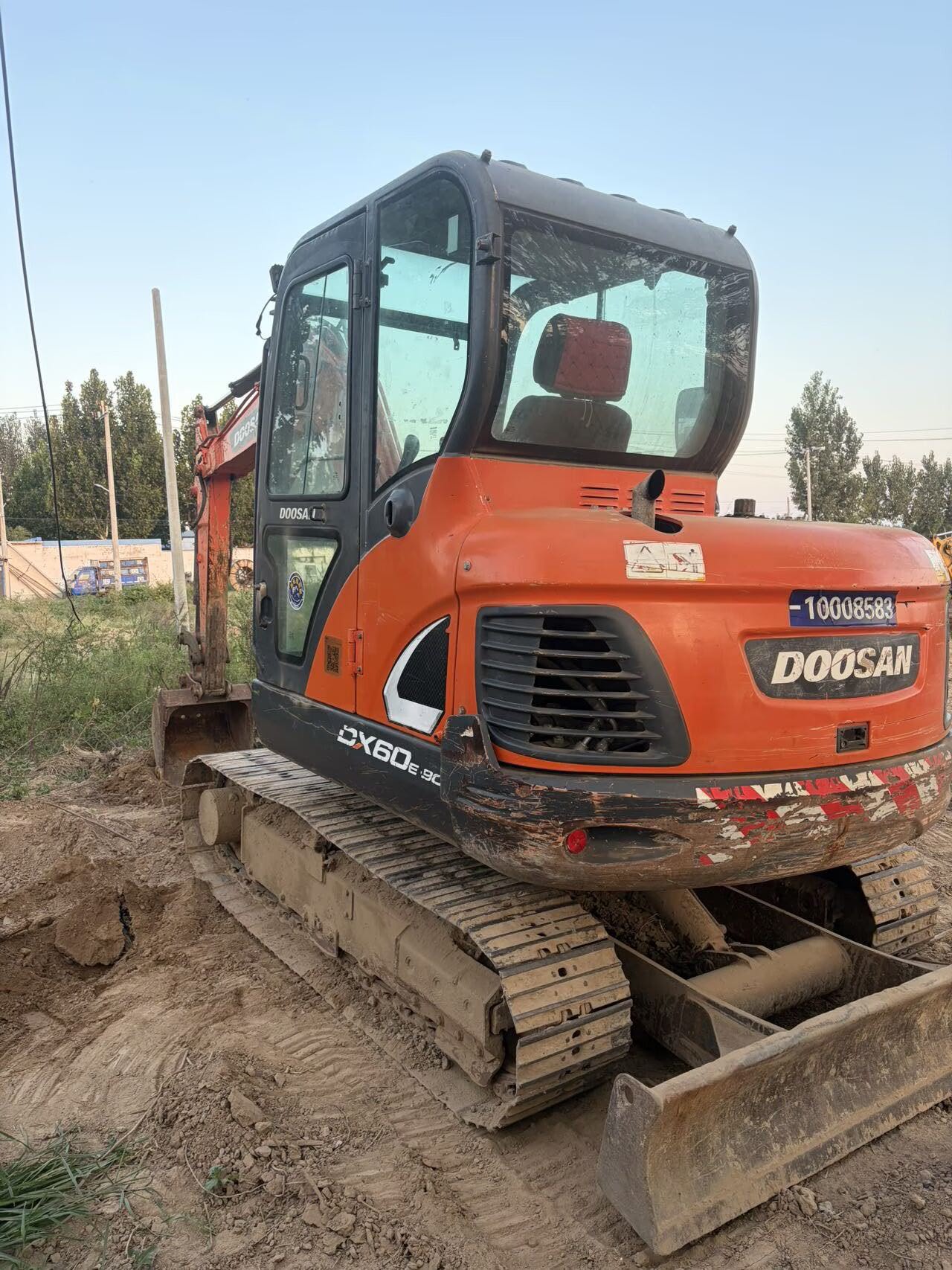 Buy Doosan 60-7 Used Excavator / 6