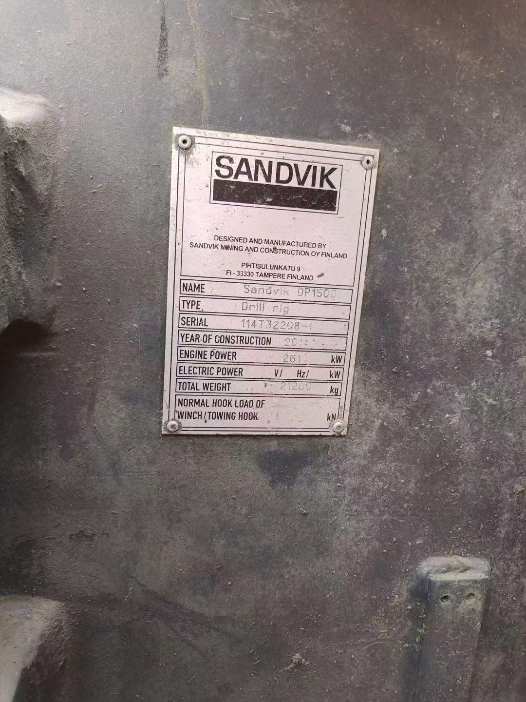 Compre Plataforma de Perforación Jumbo de perforación Sandvik Leopard DI650i Usada / 7