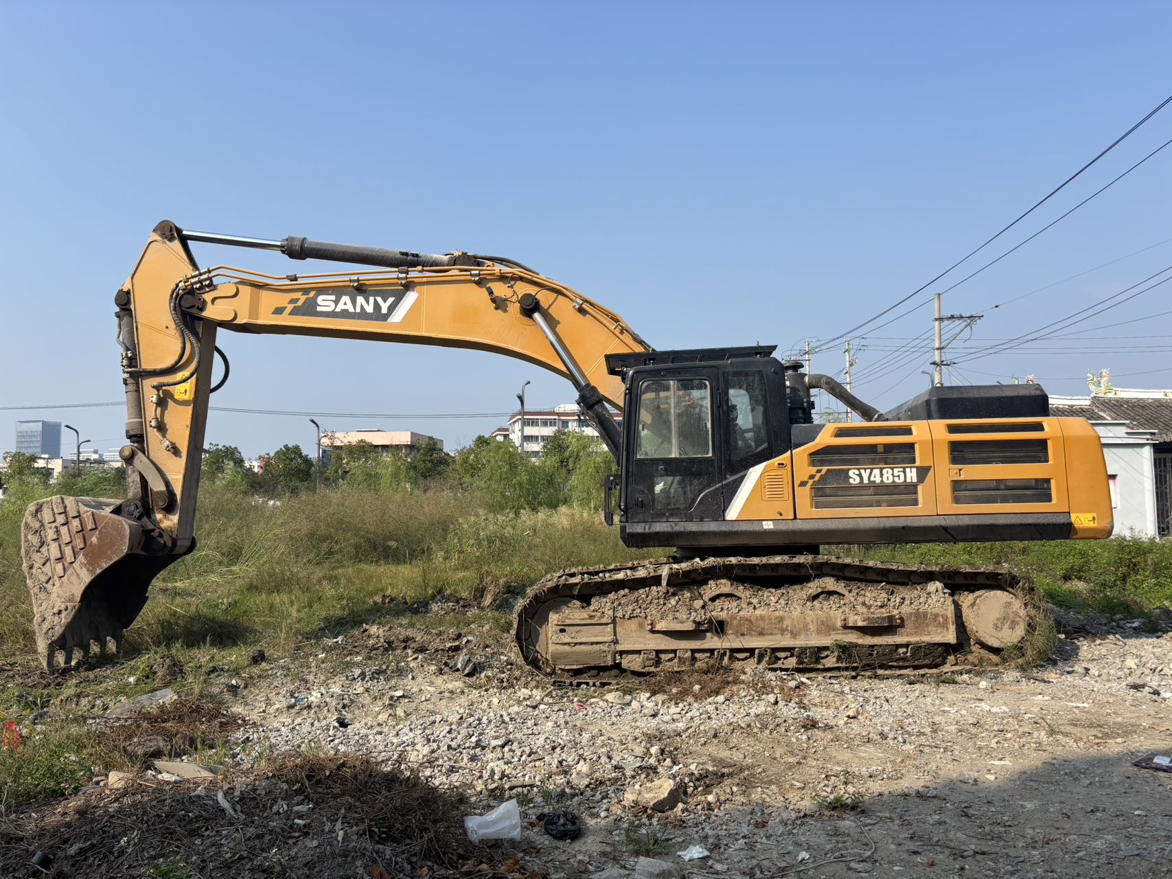 Buy Sany SY485H Used Excavator / 1
