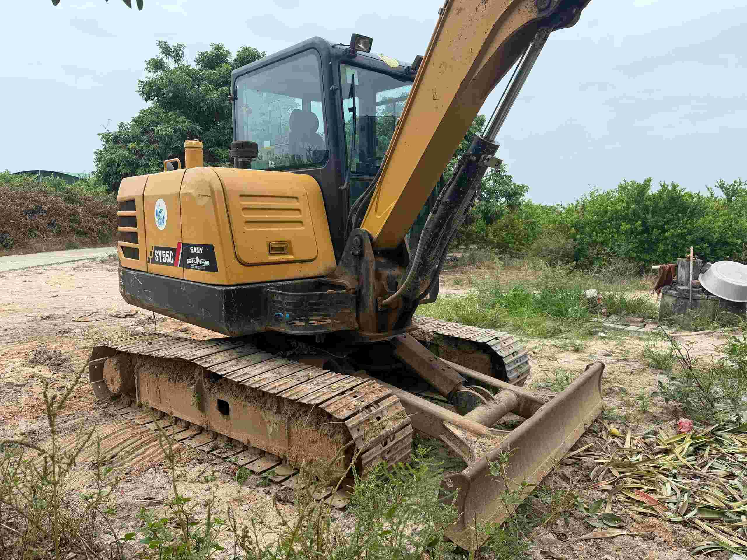 Buy Sany 55C-9 Used Excavator / 1