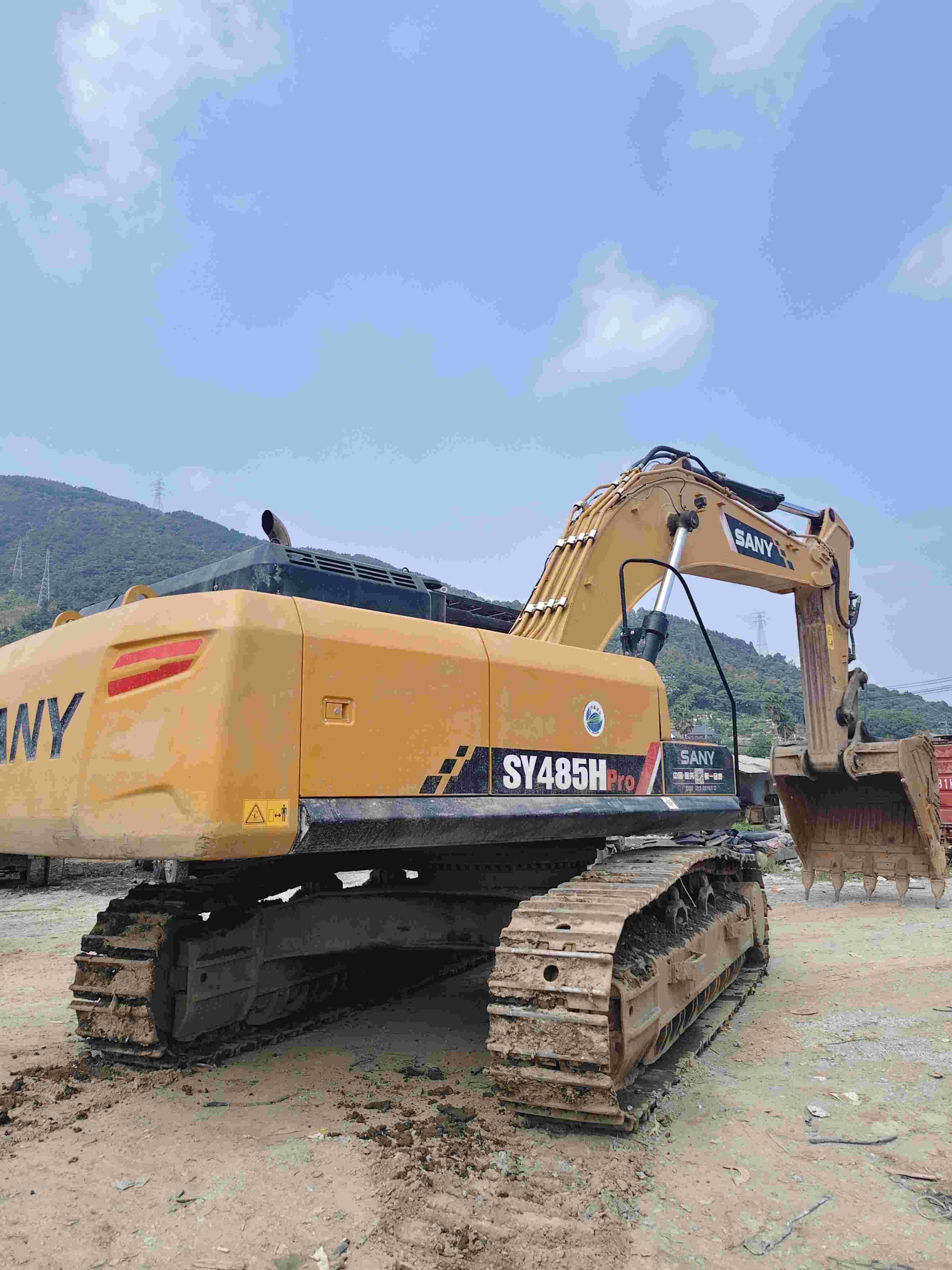 Buy Sany SY485H Used Excavator / 3