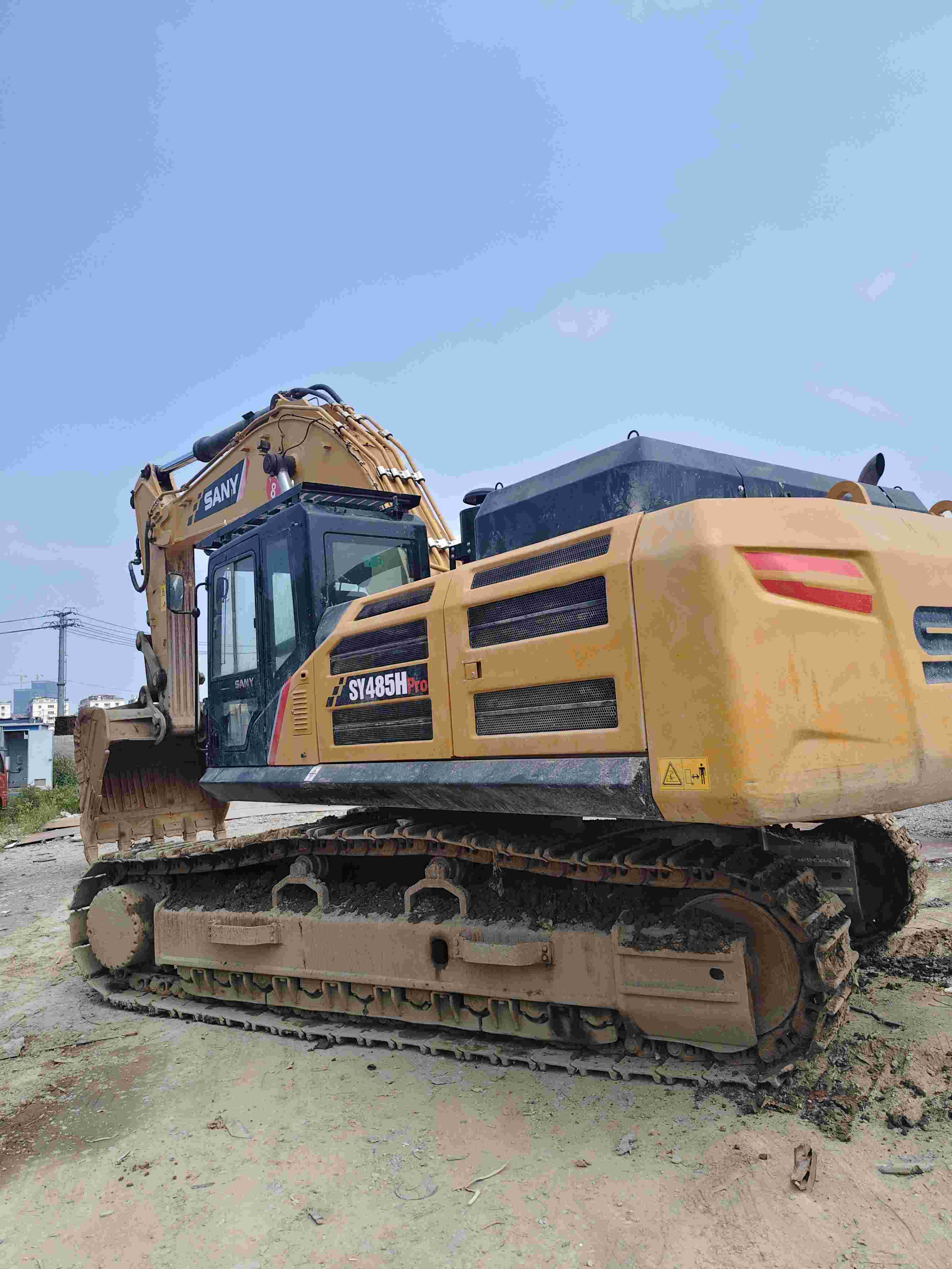 Buy Sany SY485H Used Excavator / 8