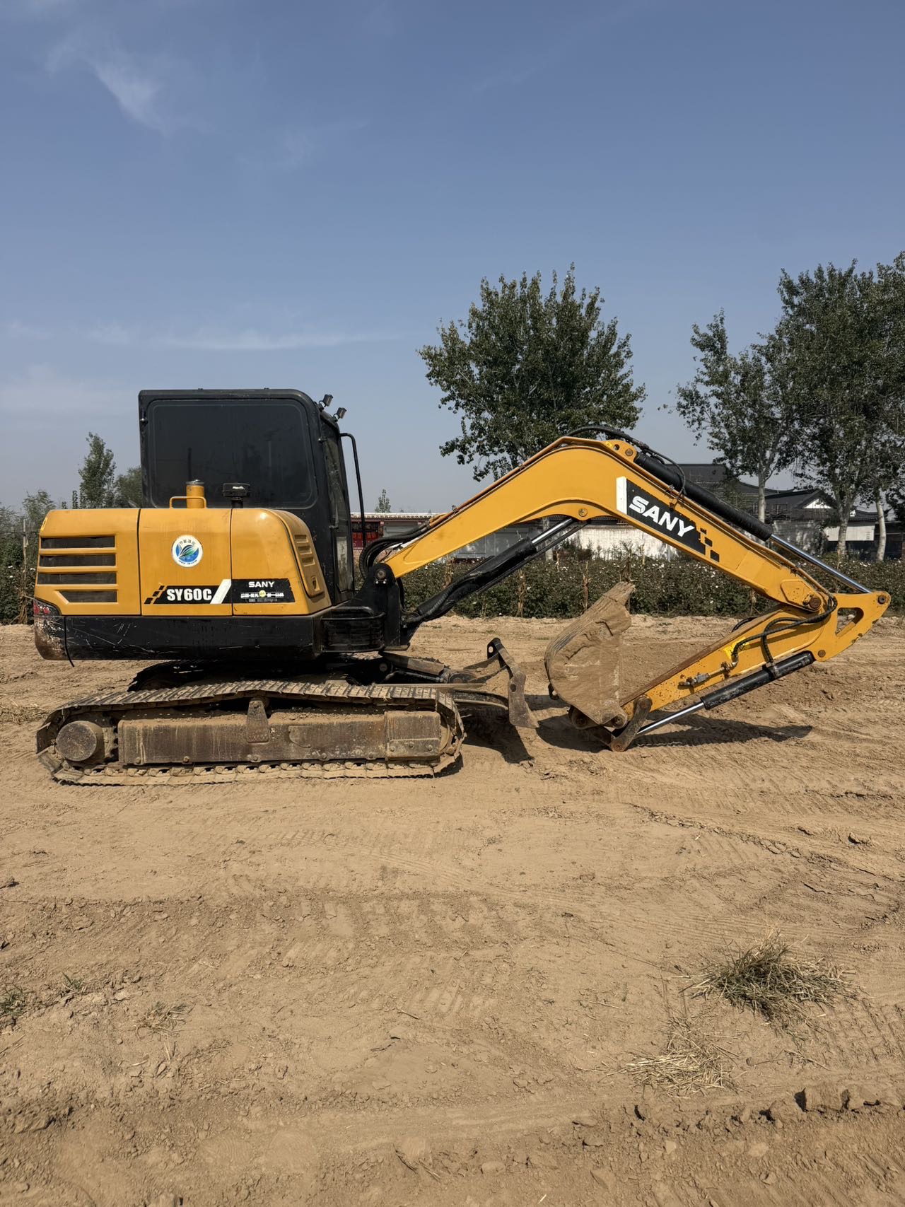 Buy Sany 60C-9 Used Excavator / 4