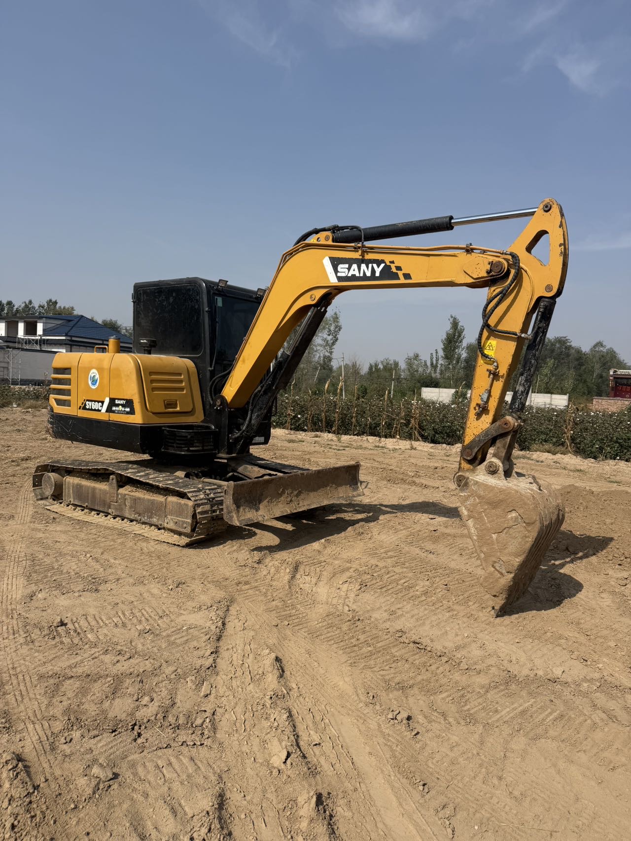 Buy Sany 60C-9 Used Excavator / 6