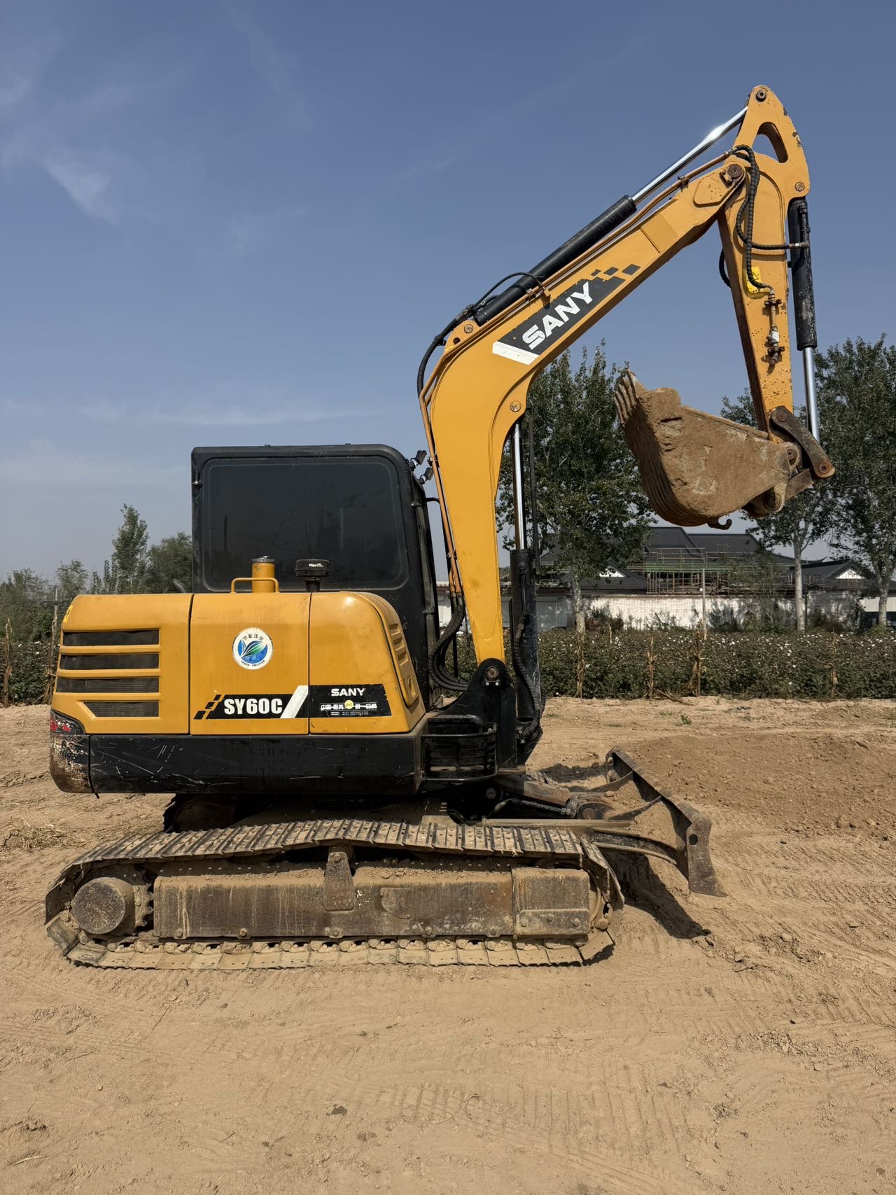 Buy Sany 60C-9 Used Excavator / 8