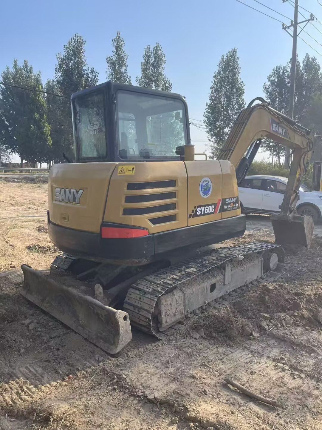 Buy Sany 60C-9 Used Excavator / 4