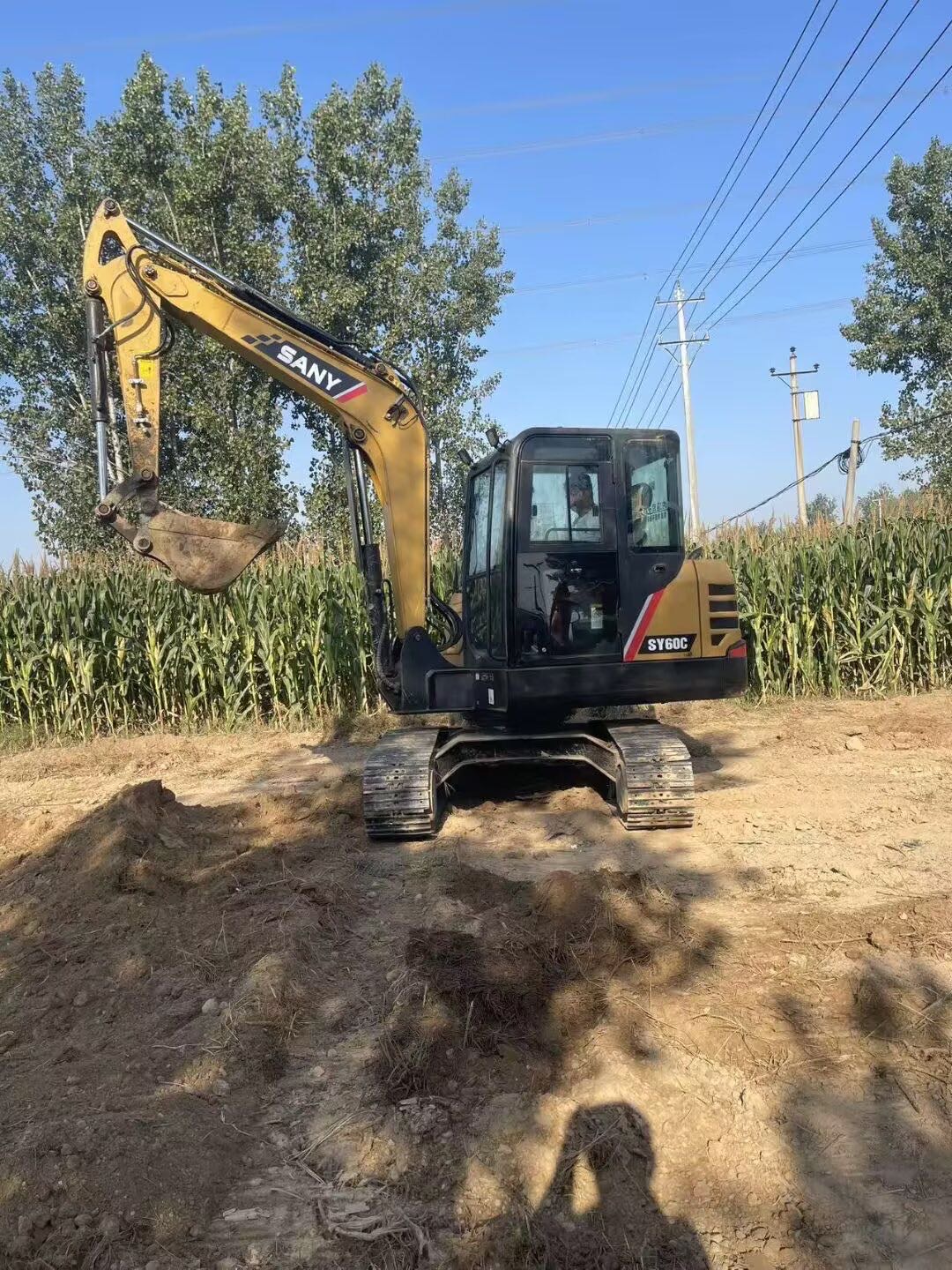 Buy Sany 60C-9 Used Excavator / 3