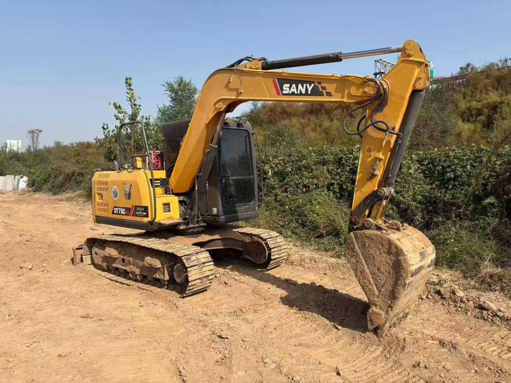 Buy Sany 75C-9 Used Excavator / 2