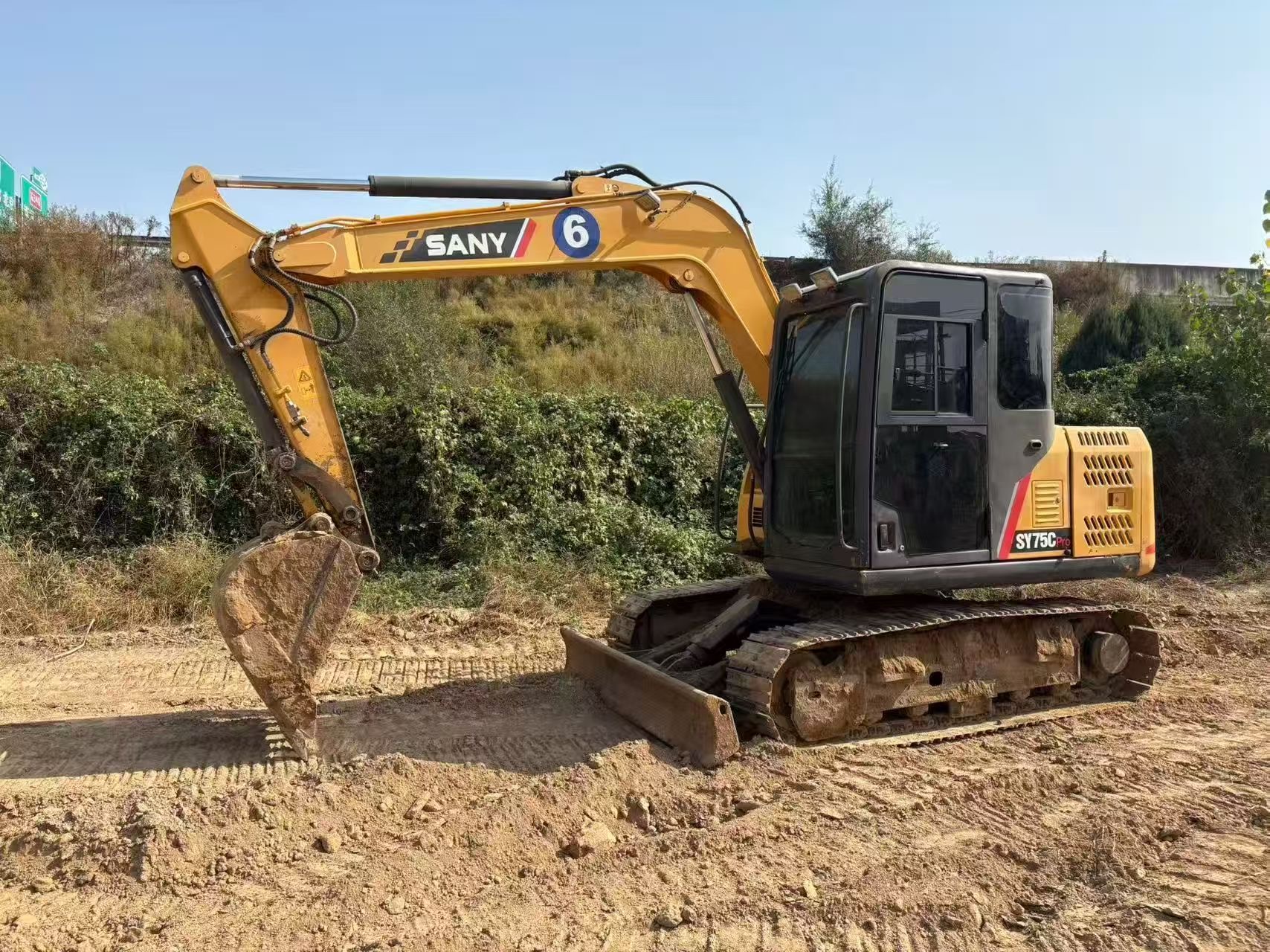 Buy Sany 75C-9 Used Excavator / 3