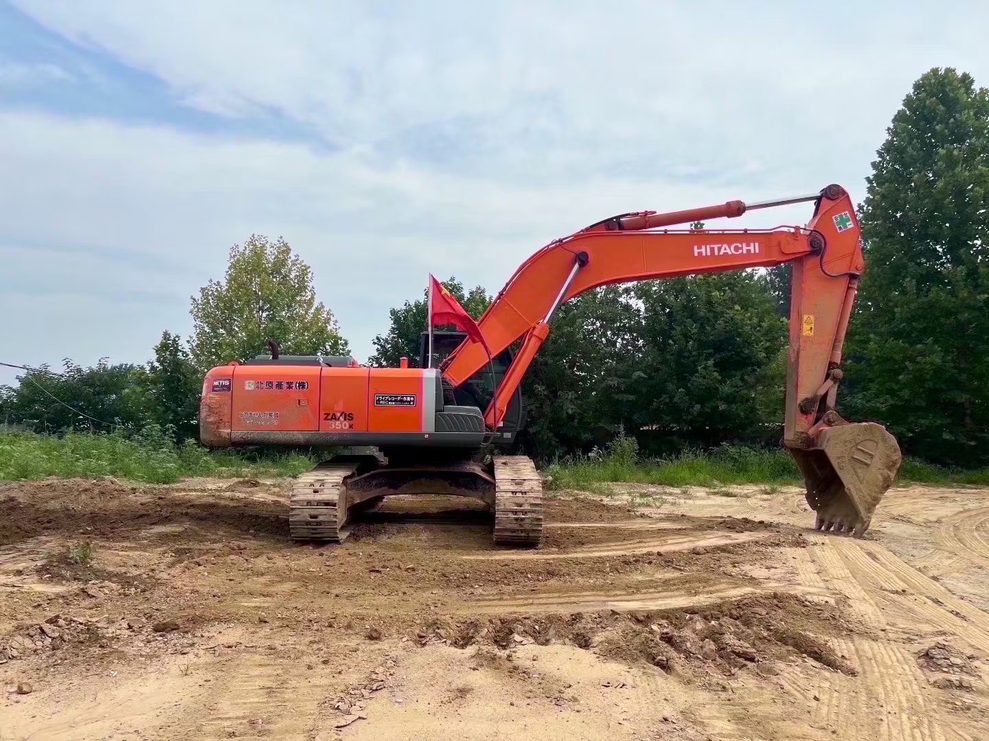 Buy Hitachi EX350 Used Excavator / 4