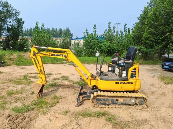 Buy Komatsu PC18MR-3 Used Excavator / 1