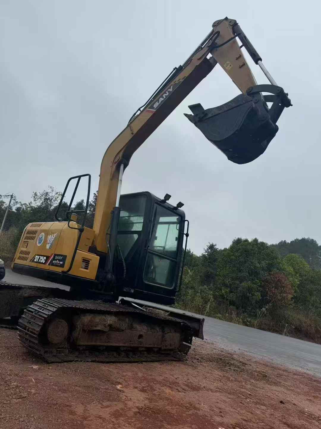 Used Sany SY75 Excavator 2019 Model