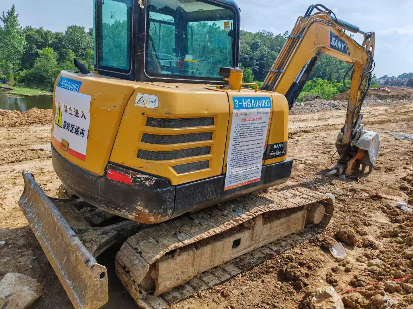 Used Sany SY60 Excavator 2020 Model / 2