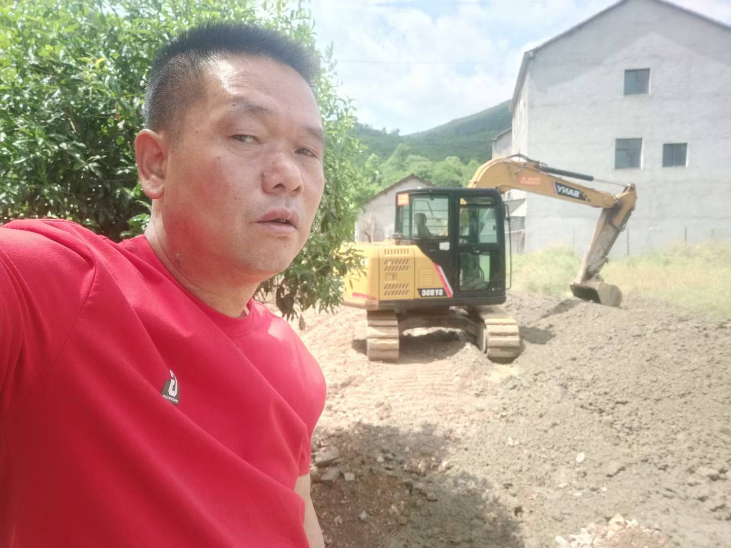 Used Sany SY75C Excavator 2022 Model / 2