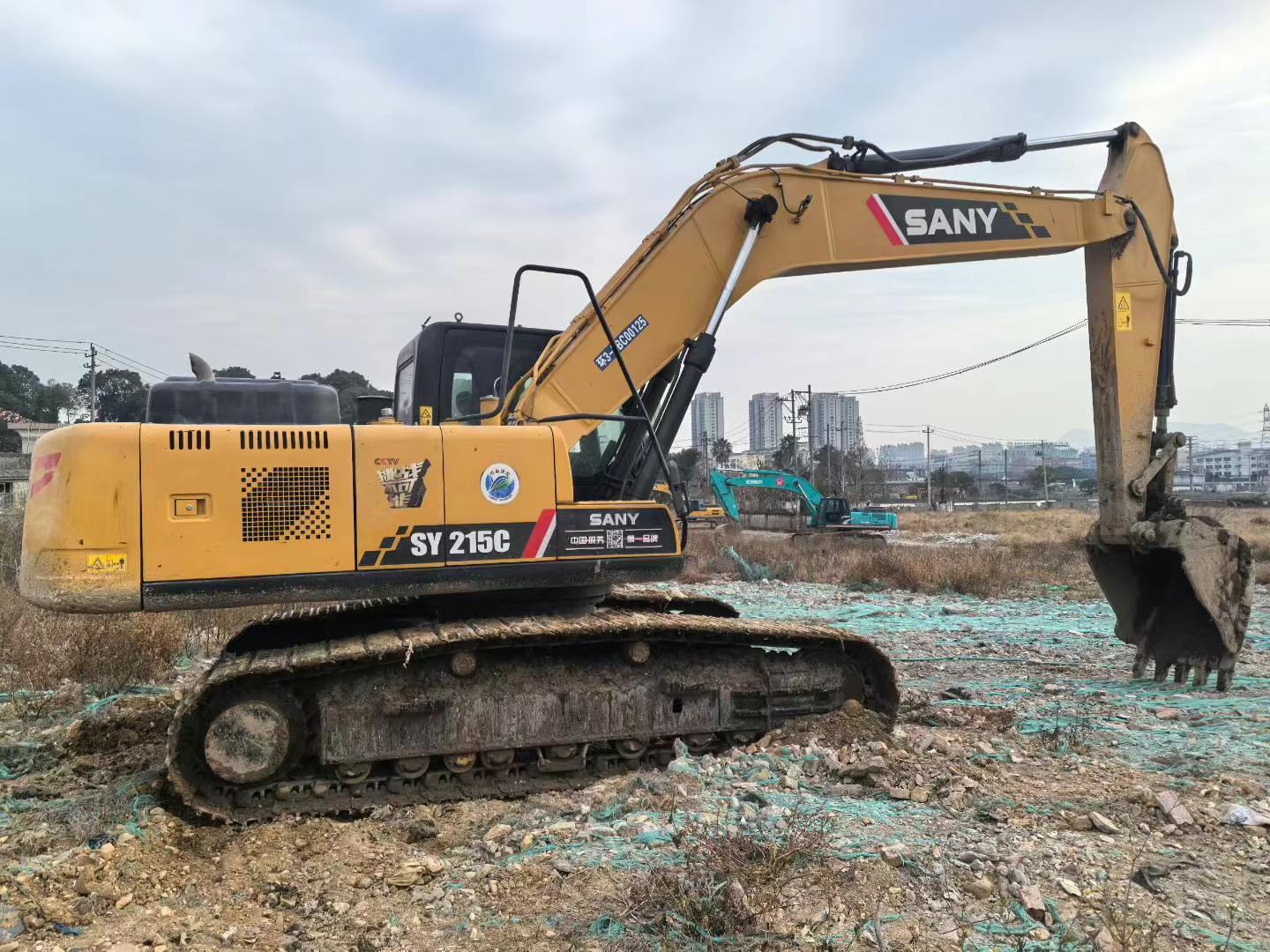 Used Sany SY215W Excavator 2019 Model / 8