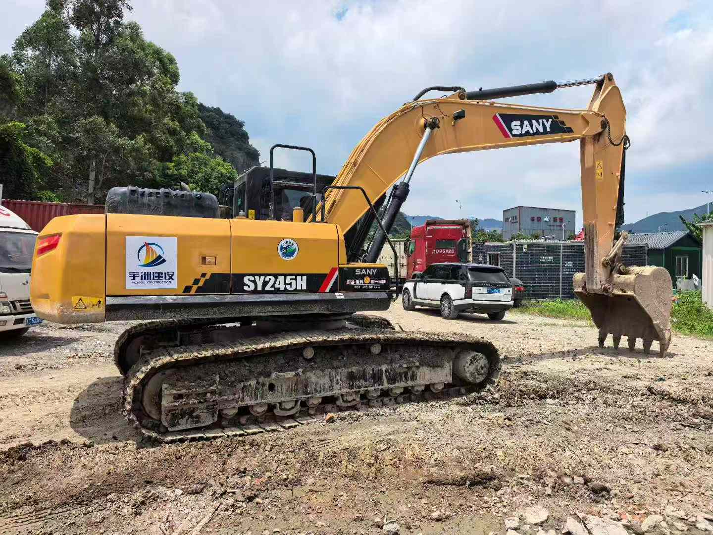 Used Sany SY245H Excavator 2021 Model / 9