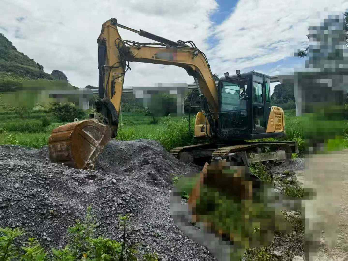 Used Sany SY85 Excavator 2021 Model