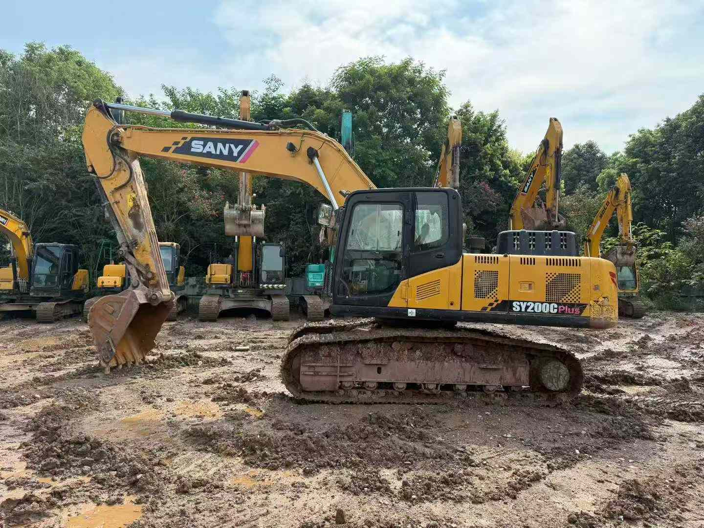 Used Sany SY200H Excavator 2021 Model