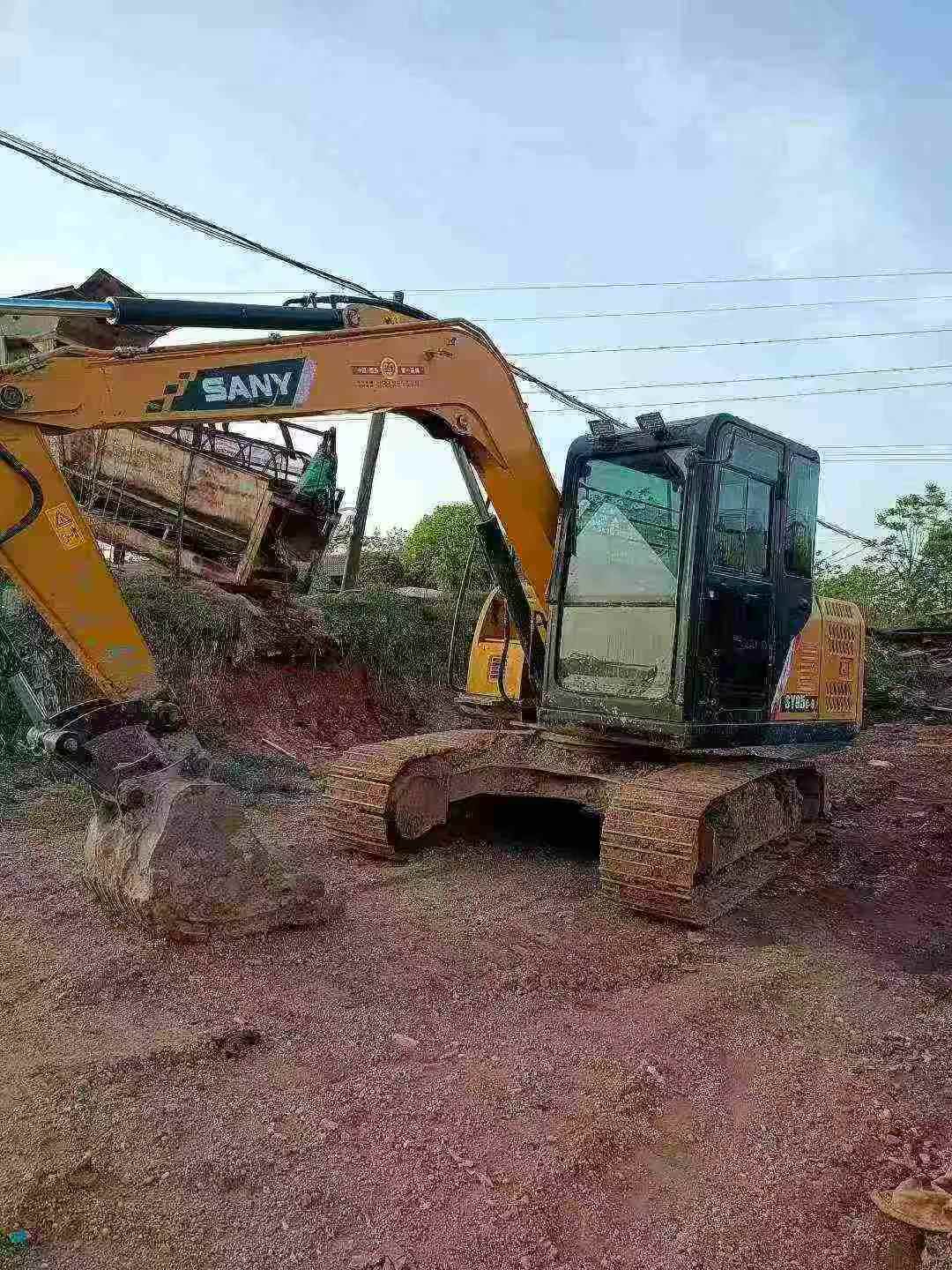 Used Sany SY75 Excavator 2020 Model