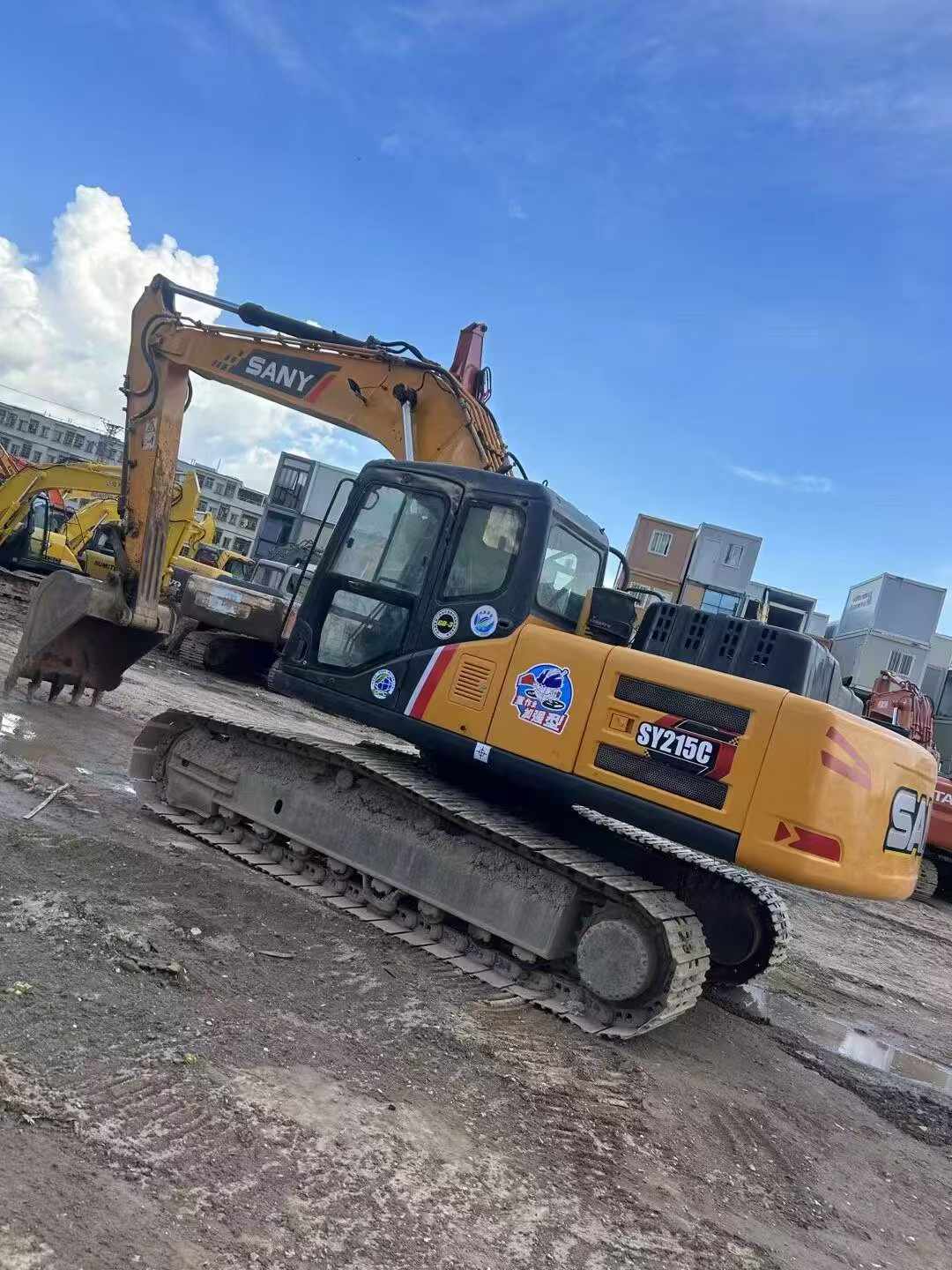 Used Sany SY215W Excavator 2016 Model