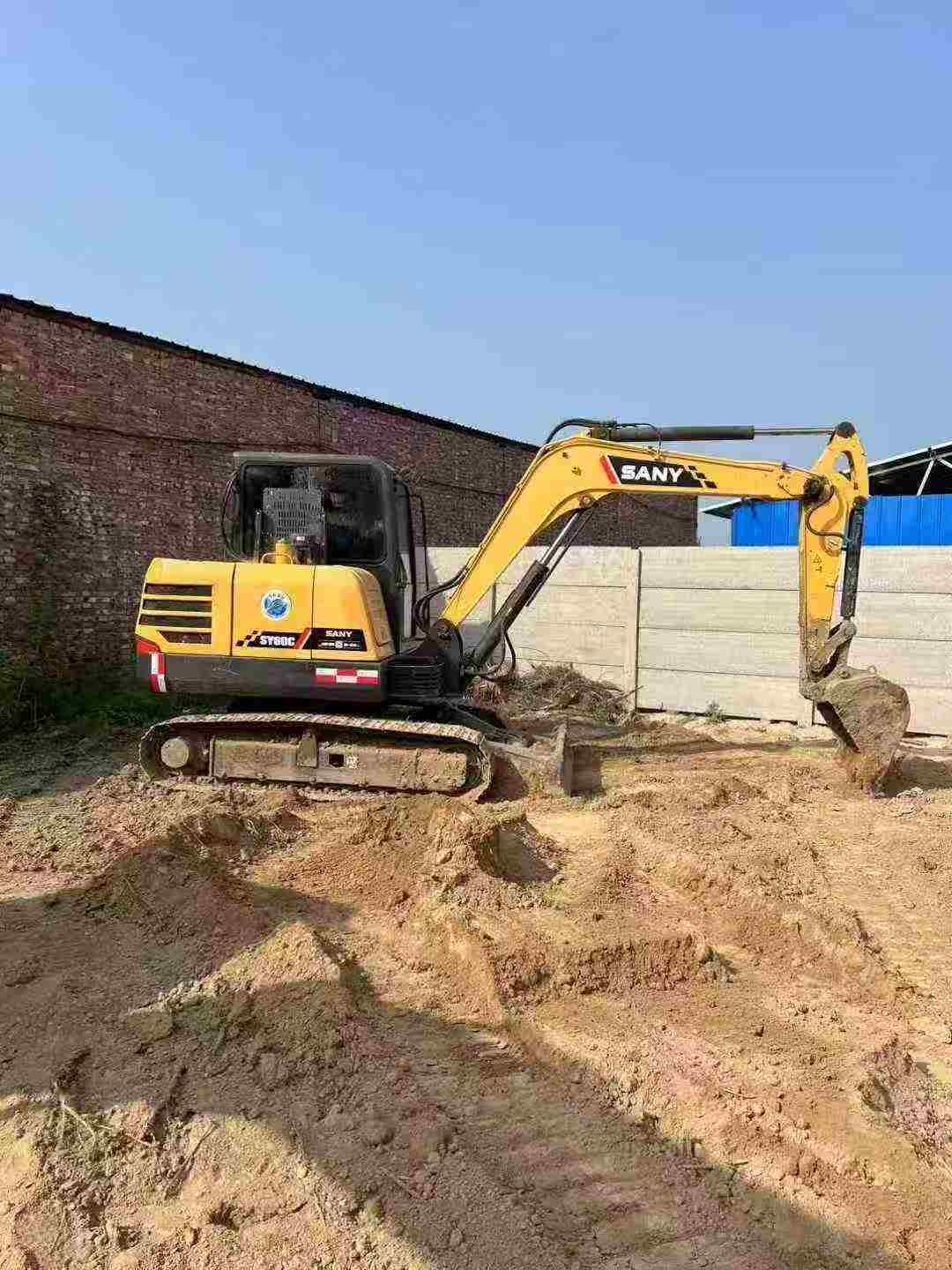 Used Sany SY60 Excavator 2016 Model