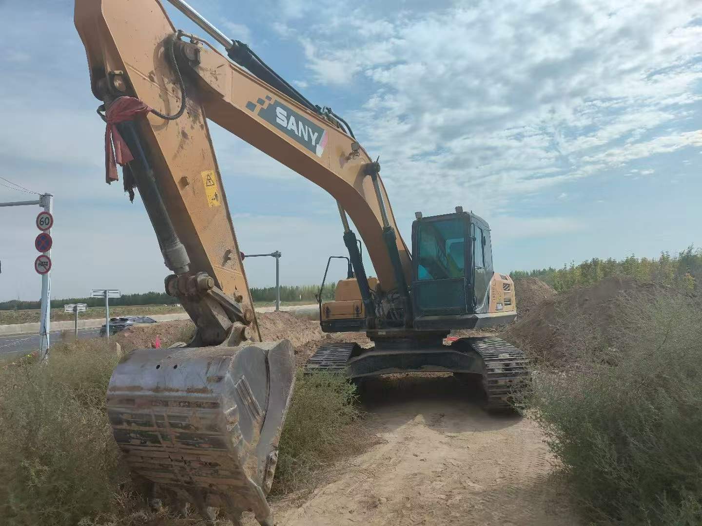 Used Sany SY245H Excavator 2021 Model