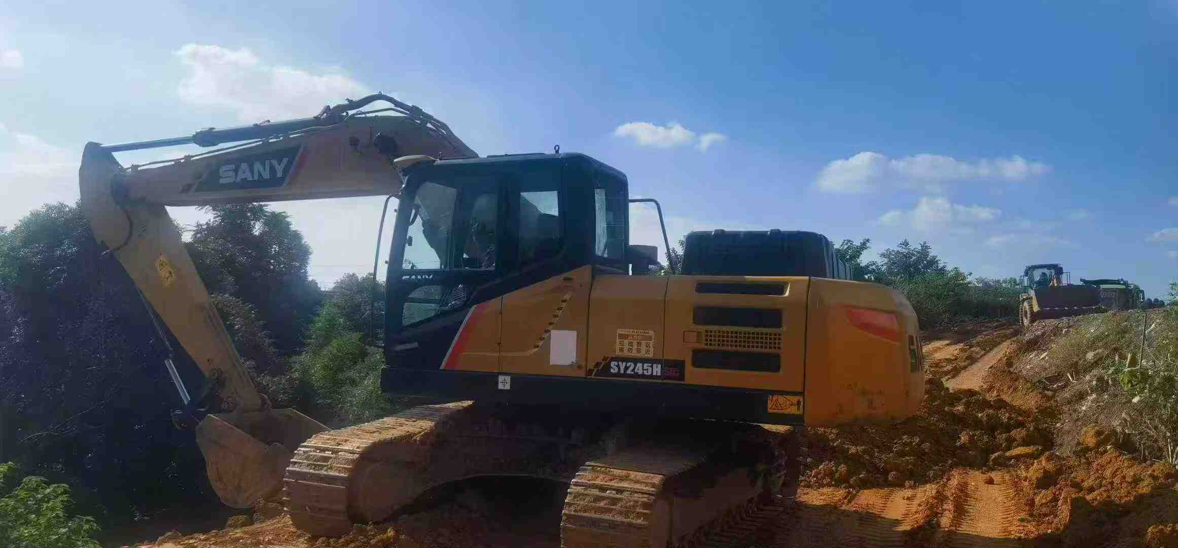 Used Sany SY215W Excavator 2022 Model