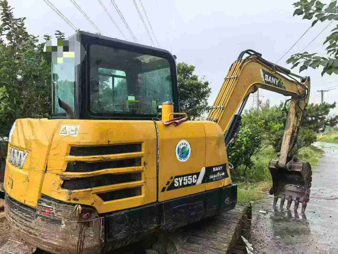 Used Sany SY55 Excavator 2019 Model
