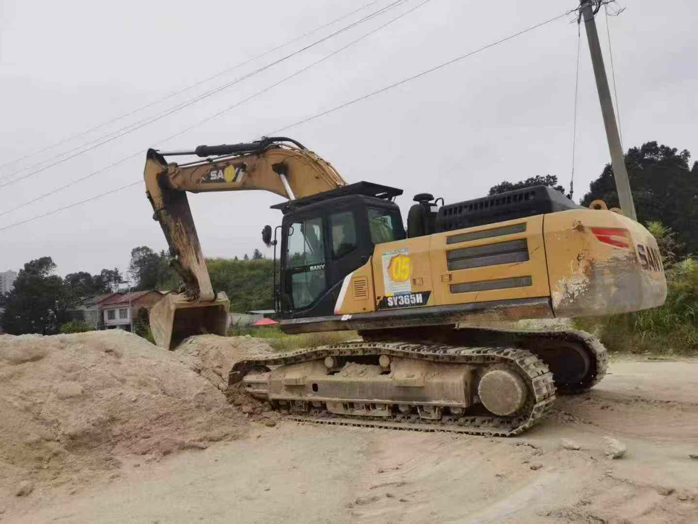 Used Sany SY365H Excavator 2017 Model