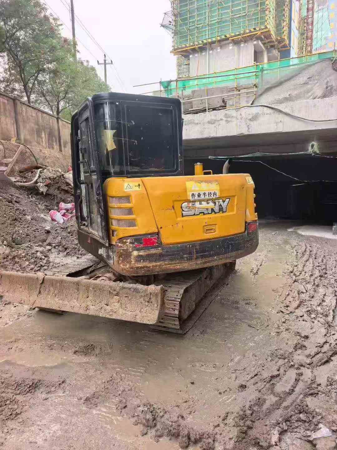 Used Sany SY55 Excavator 2019 Model