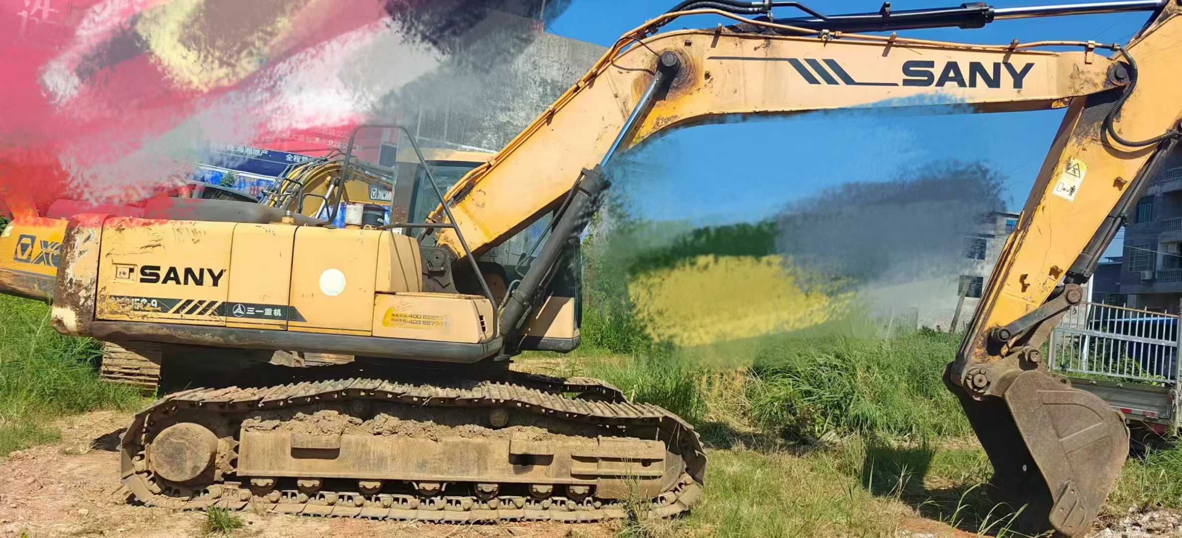 Used Sany SY215ACE Excavator 2013 Model