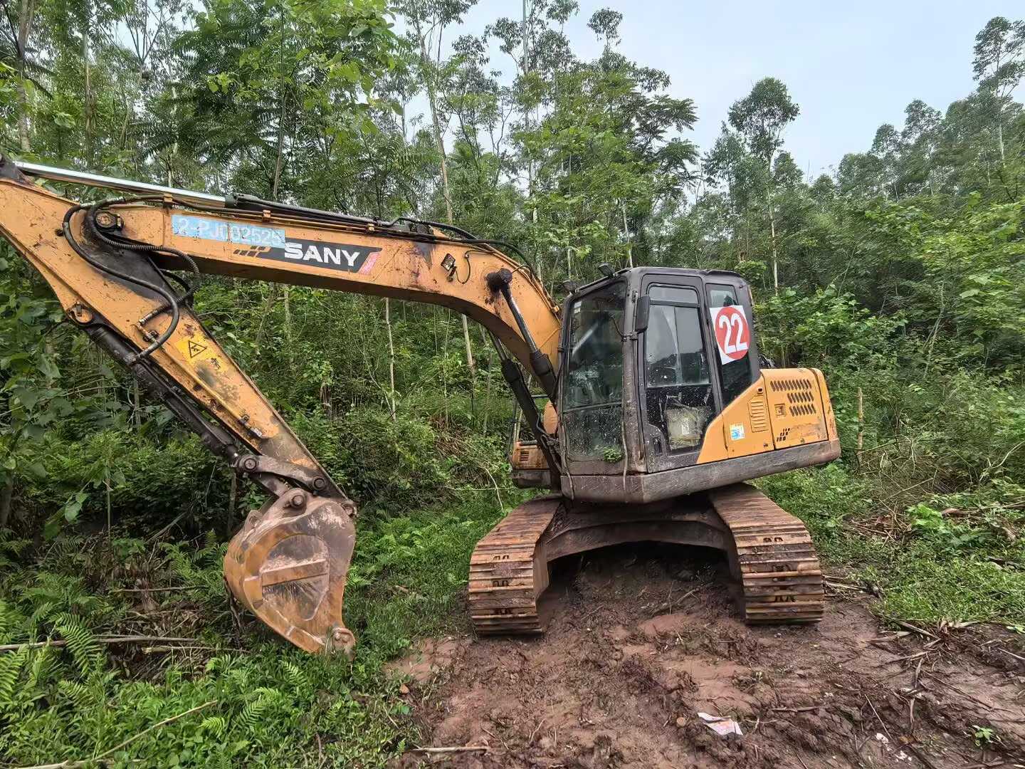 Used Sany SY135 Excavator 2016 Model