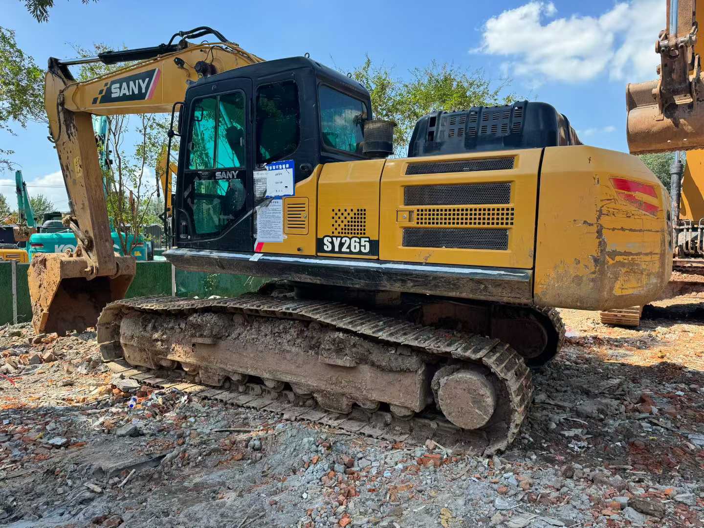 Used Sany SY245H Excavator 2020 Model