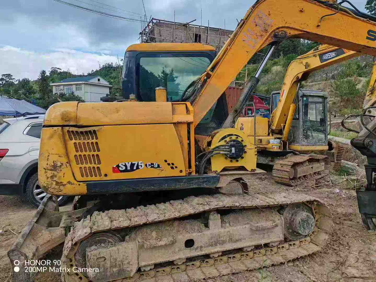 Used Sany SY75 Excavator 2011 Model