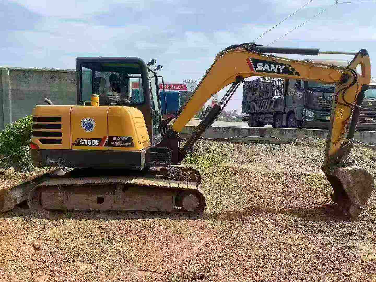 Used Sany SY60C Excavator 2016 Model