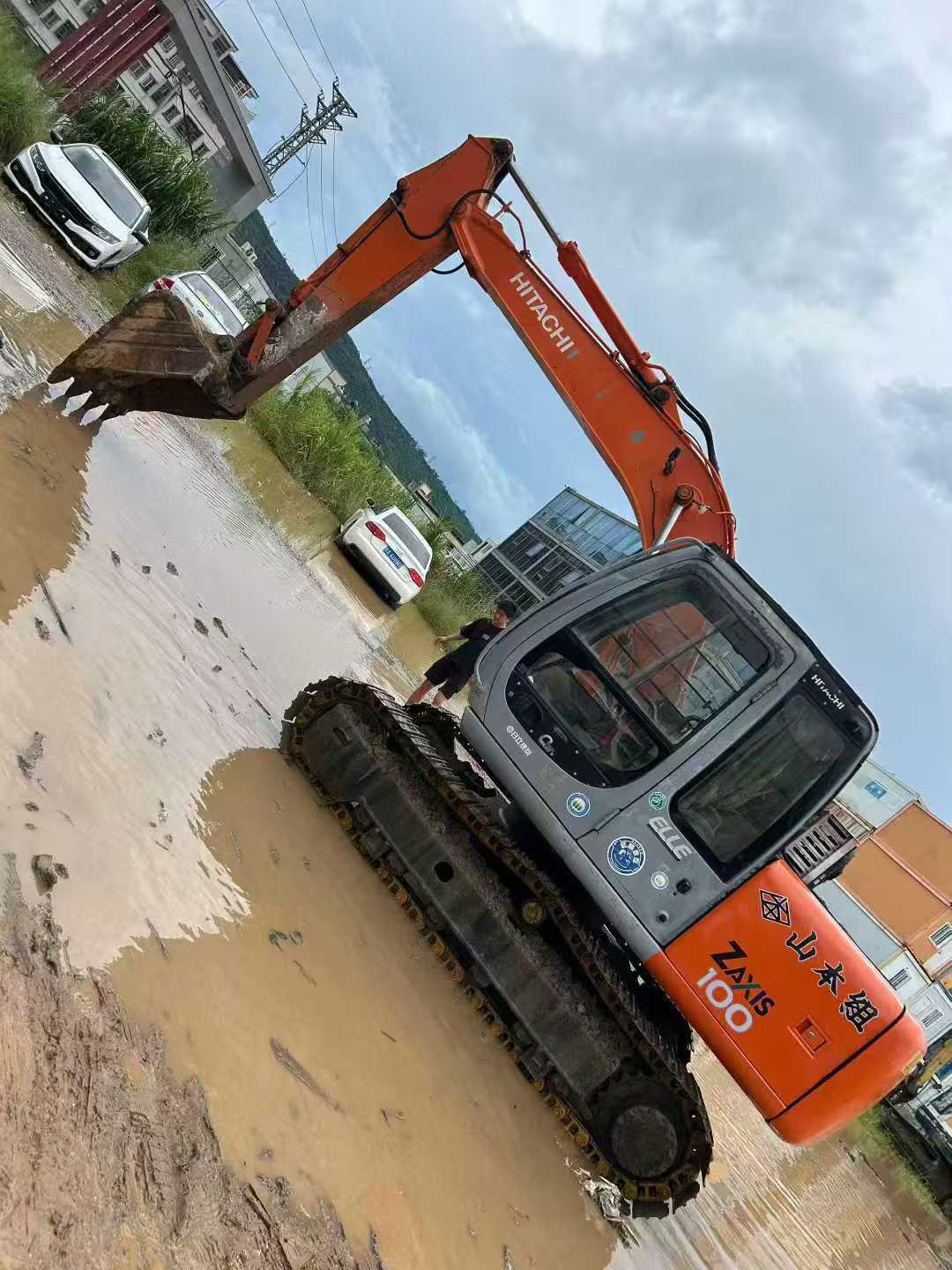 Used Hitachi EX100-5 Excavator 2016 Model