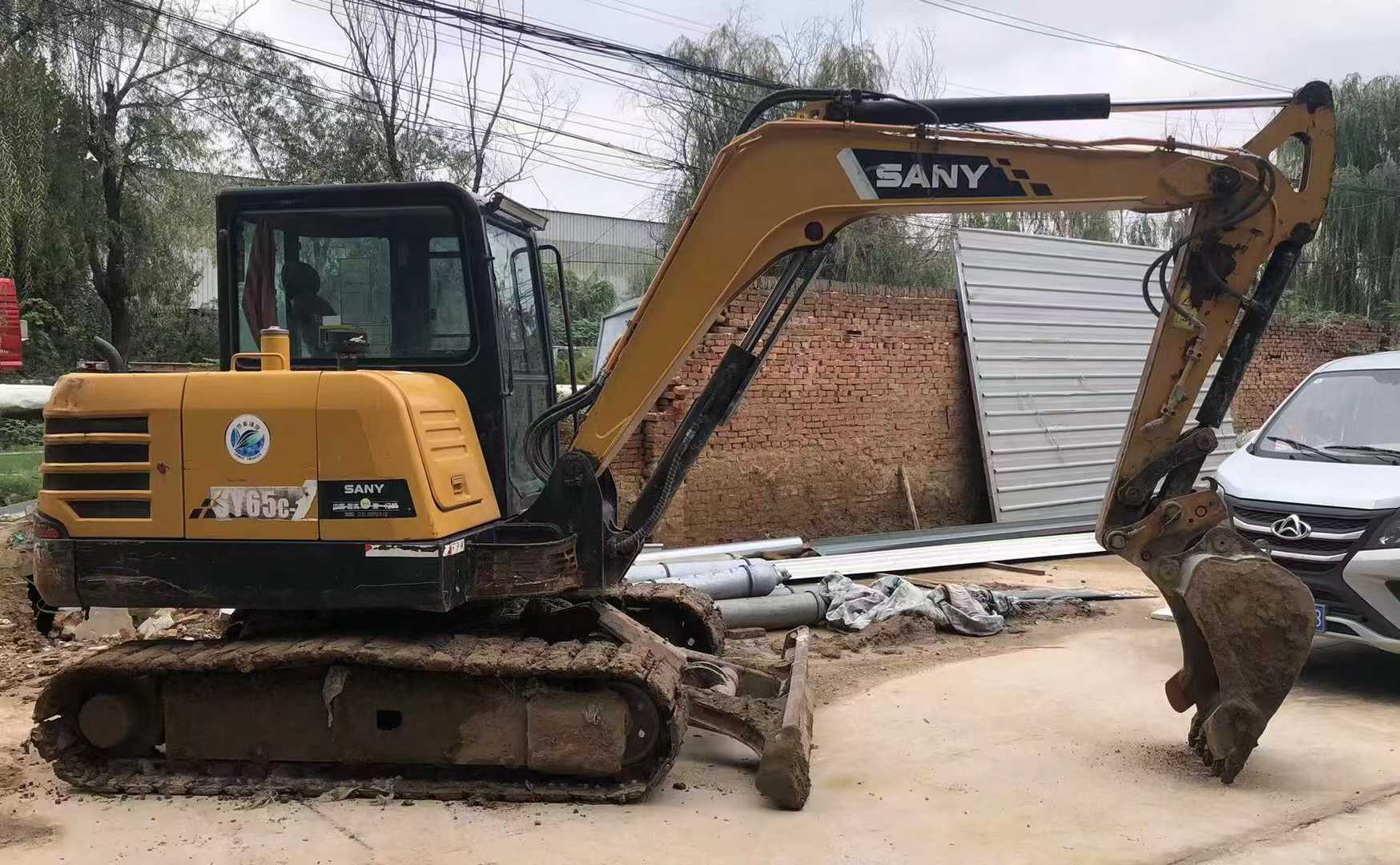 Used Sany SY55 Excavator 2018 Model