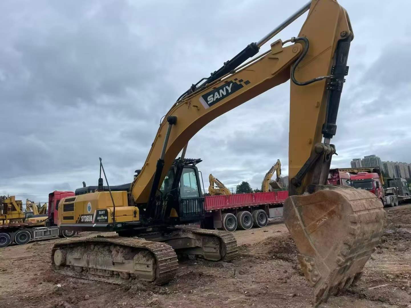 Used Sany SY365H Excavator 2017 Model