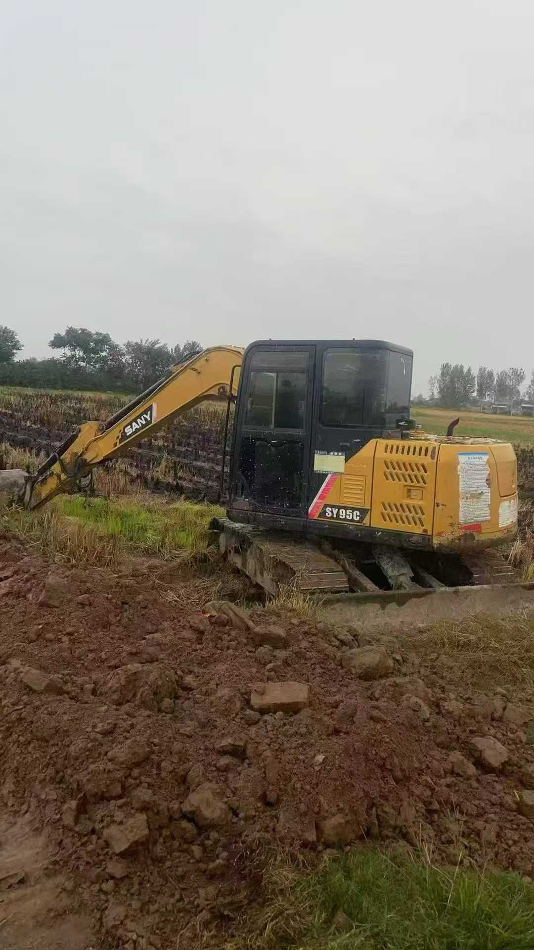 Used Sany SY75 Excavator 2018 Model