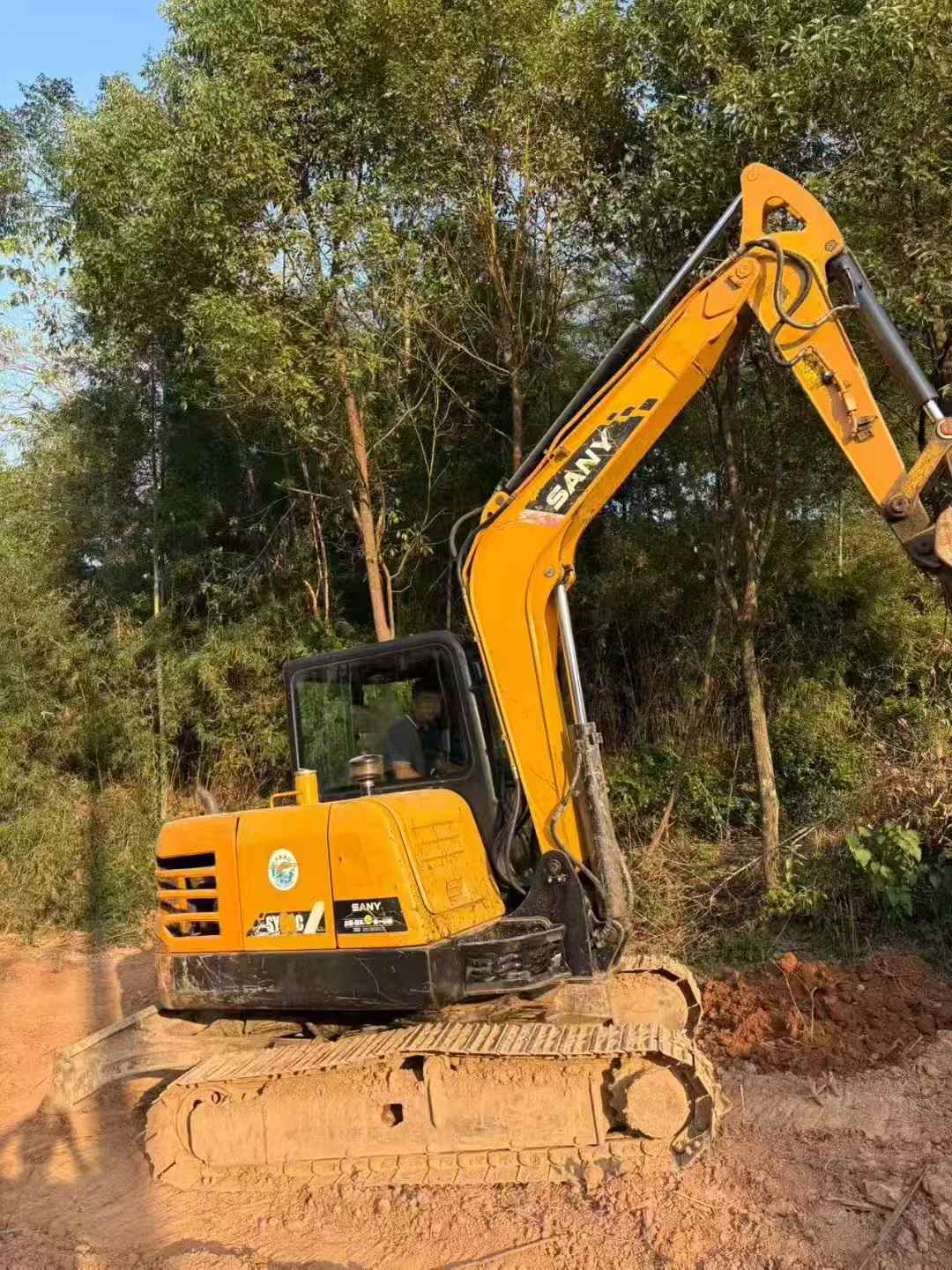 Used Sany SY55 Excavator 2018 Model