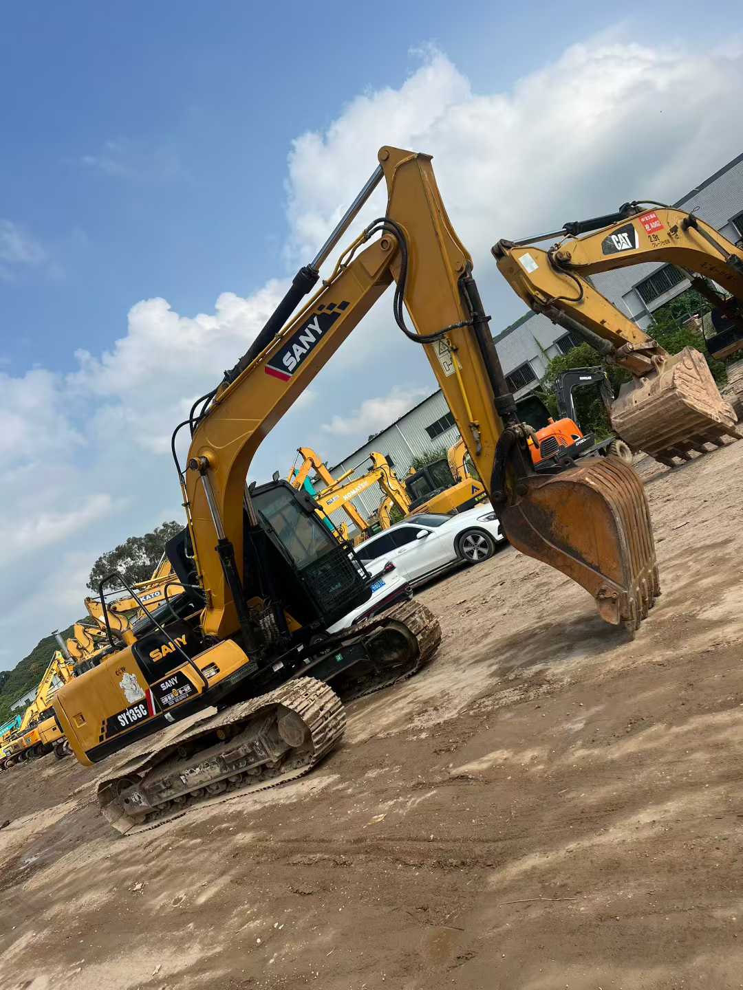 Used Sany SY135 Excavator 2016 Model
