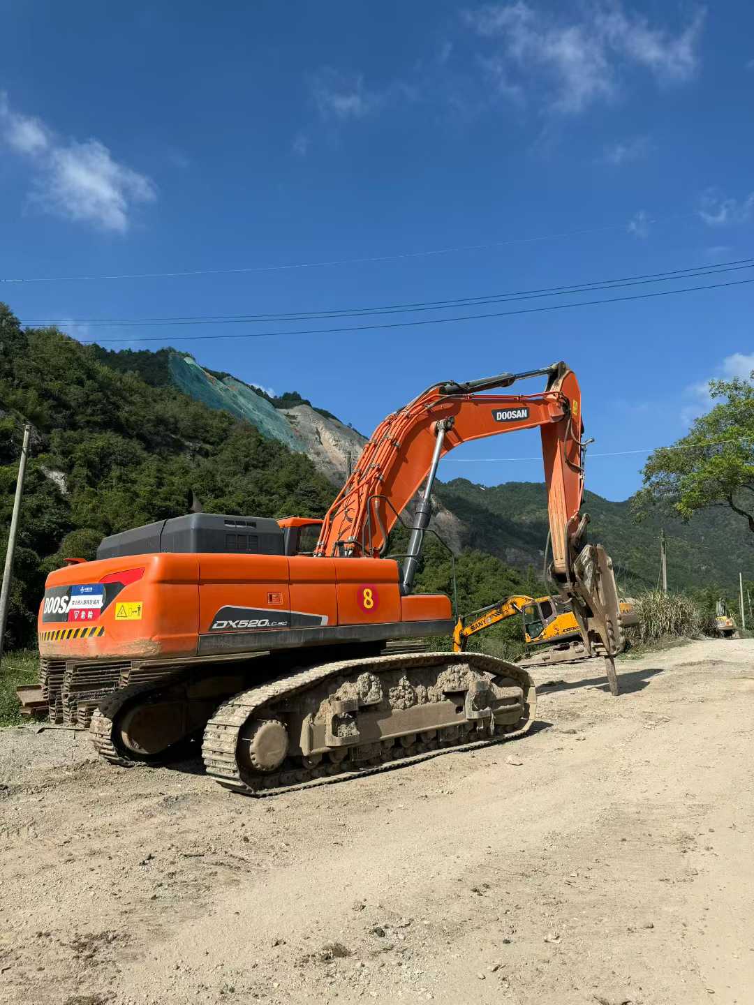 Used Doosan DX500 Excavator 2020 Model