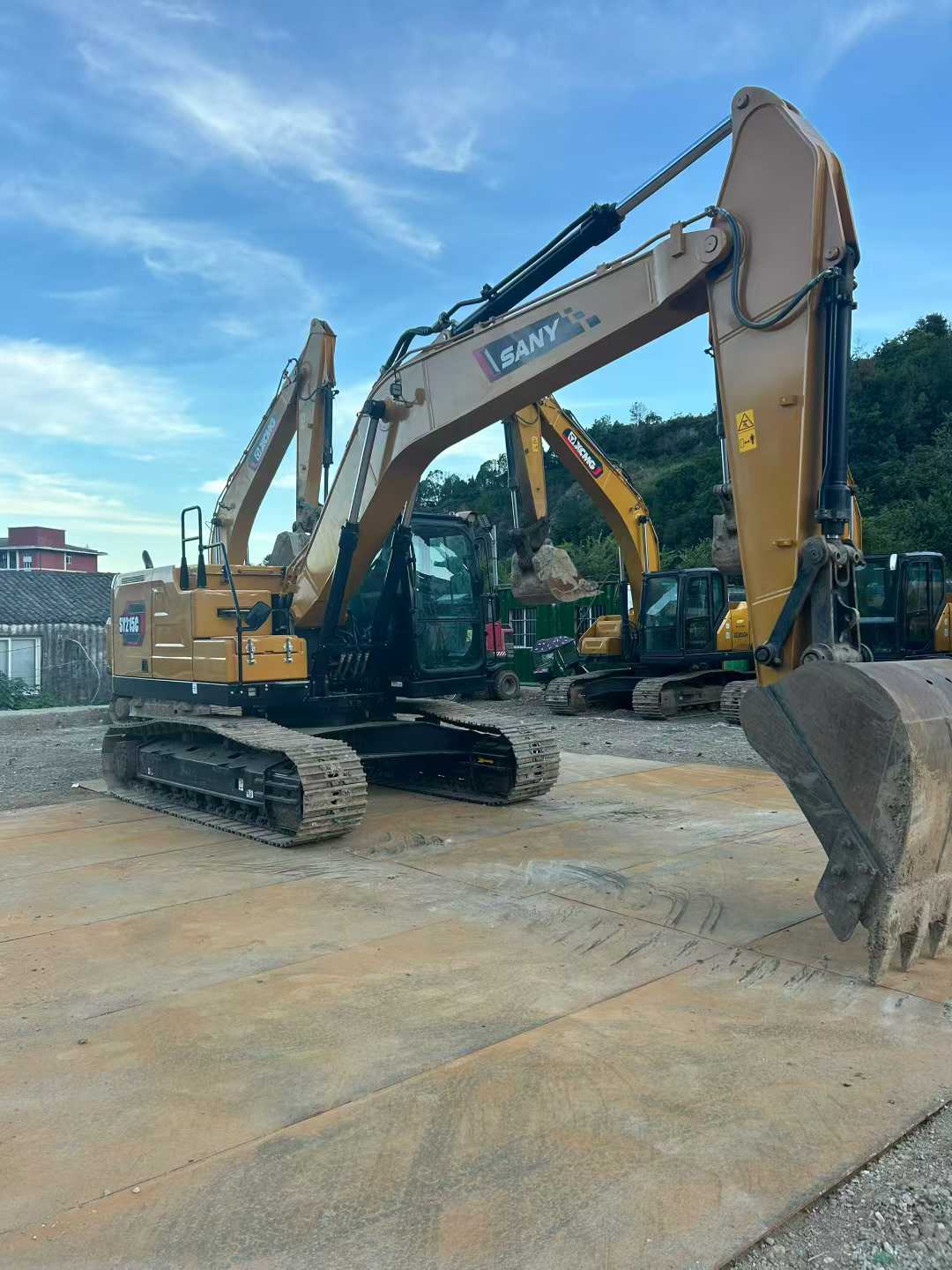 Used Sany SY215W Excavator 2024 Model / 8