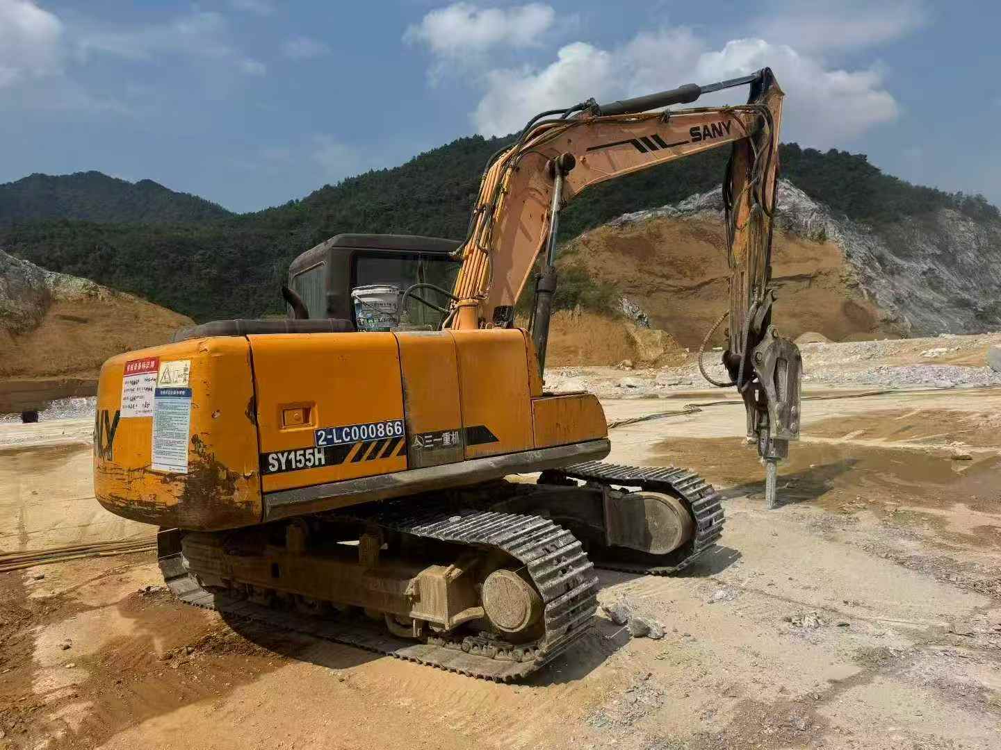 Used Sany SY55 Excavator 2013 Model