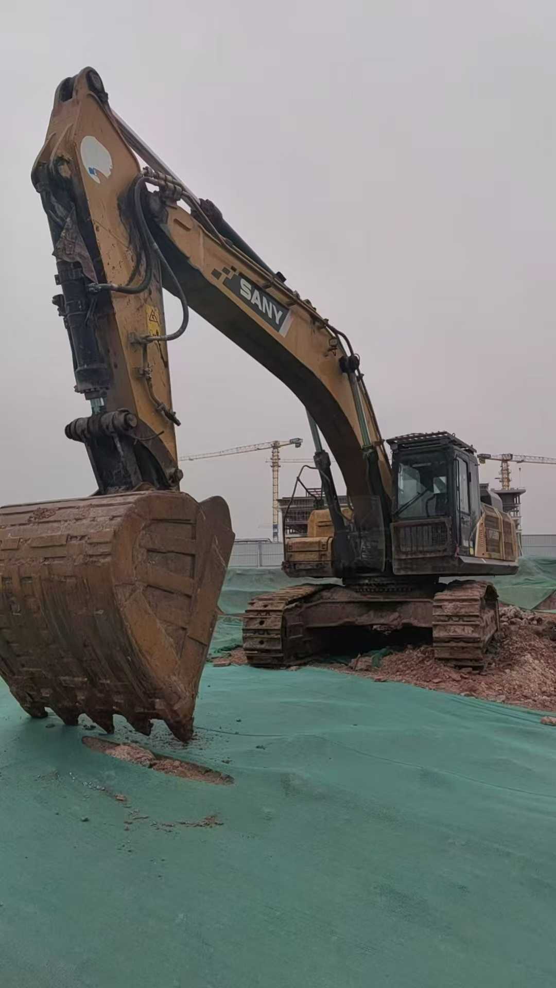 Used Sany SY85 Excavator 2018 Model