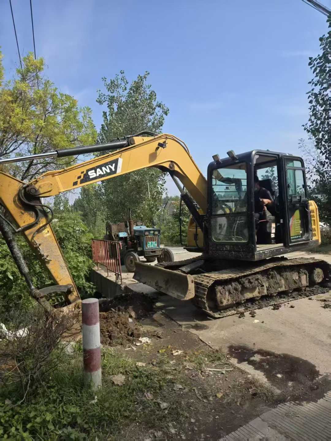 Used Sany SY75 Excavator 2019 Model