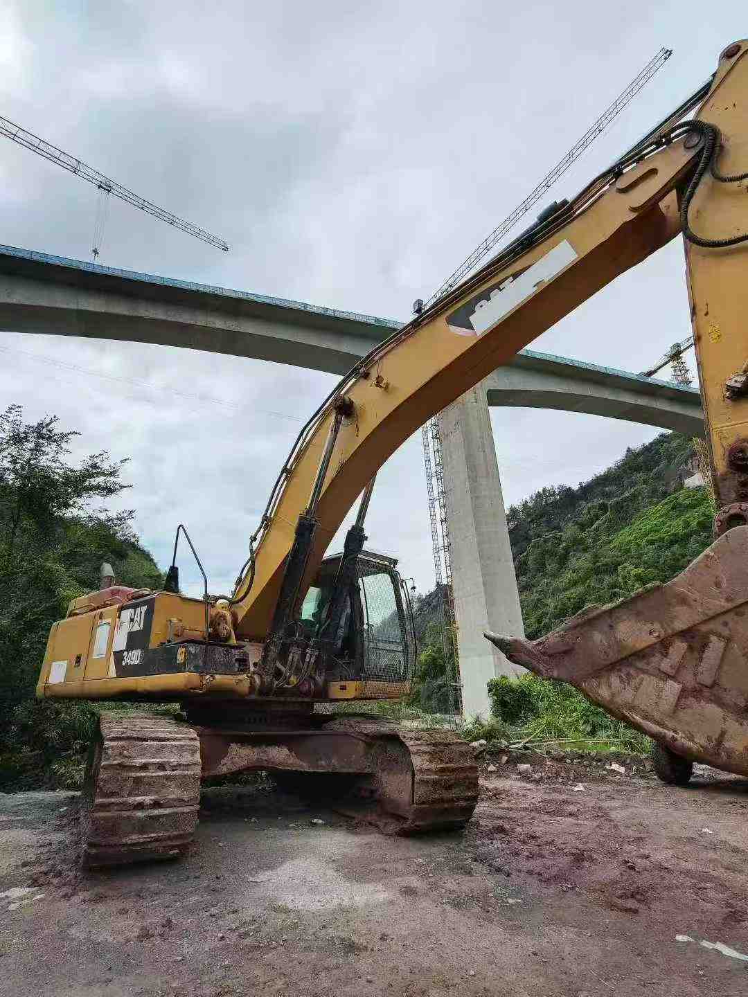 Used Caterpillar 349FL Excavator 2017 Model