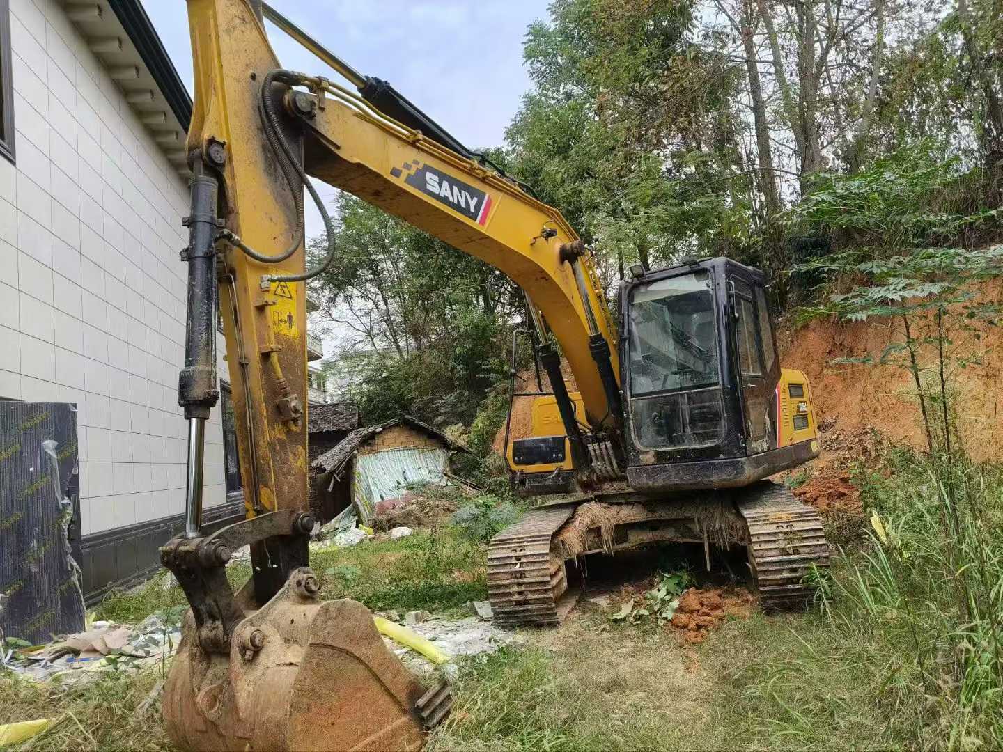 Used Sany SY135 Excavator 2021 Model