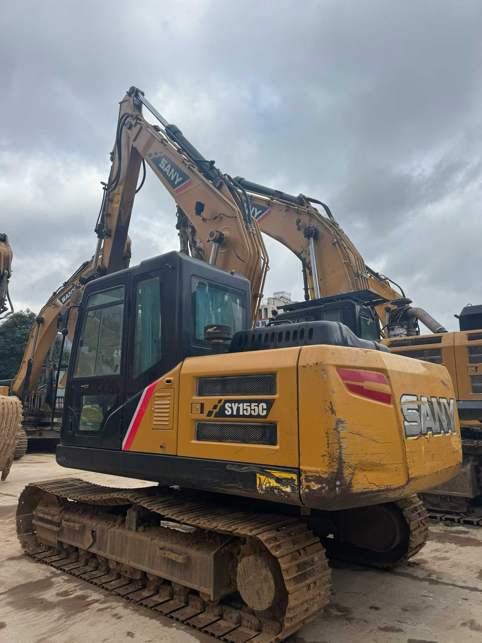 Used Sany SY135 Excavator 2021 Model